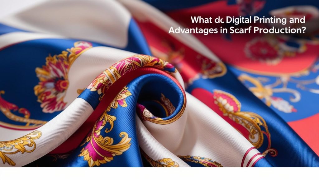 Avantages de la technologie d'impression numérique dans la production de foulards