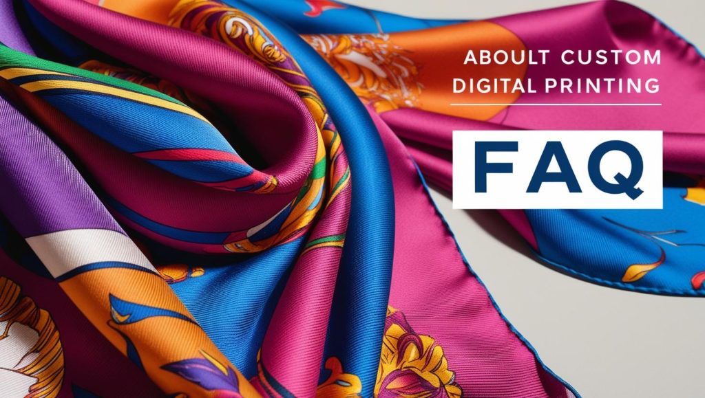FAQ sur la personnalisation des foulards par impression numérique