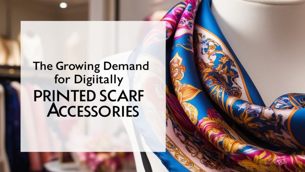 La demande croissante d'accessoires pour foulards imprimés numériquement