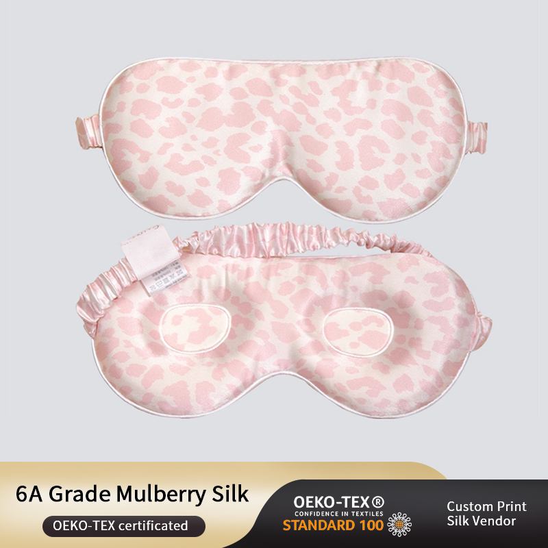 Máscara de ojos de seda impresa-10