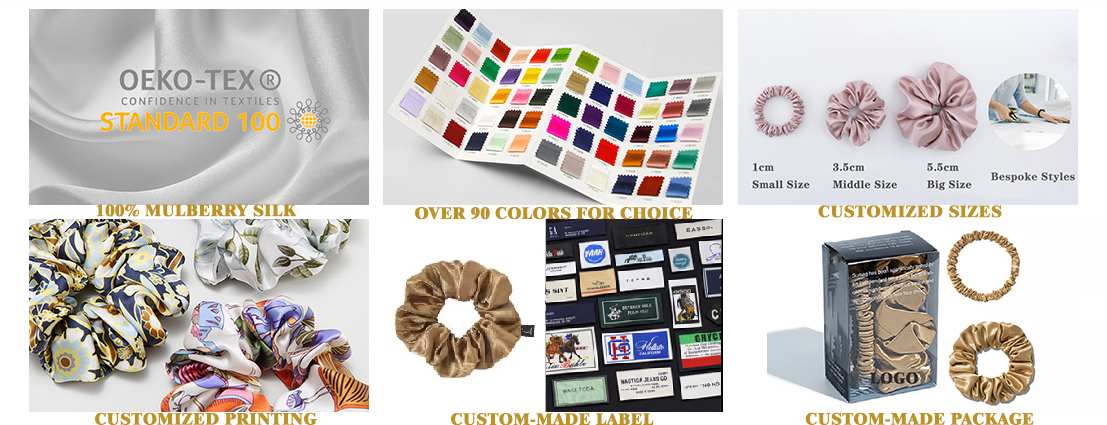 customized scrunchies