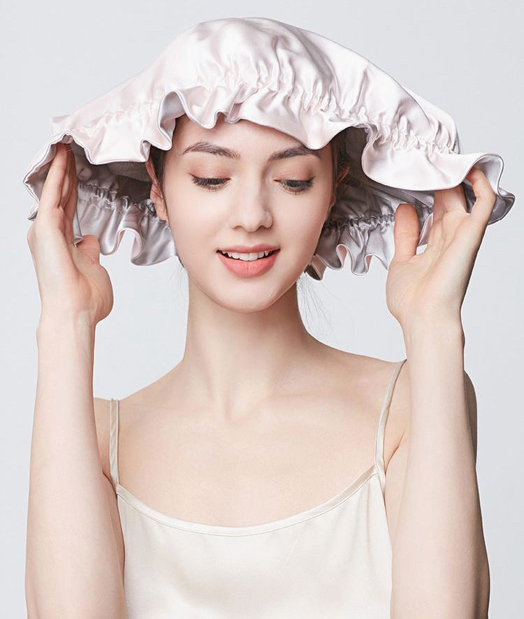 gorro de seda