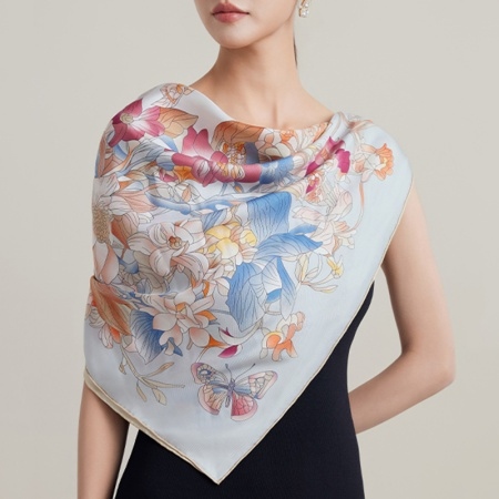 The Custom Scarf Fabric Dilemma: Silk vs. Satin The Custom Scarf Fabric Dilemma: Silk vs. Satin