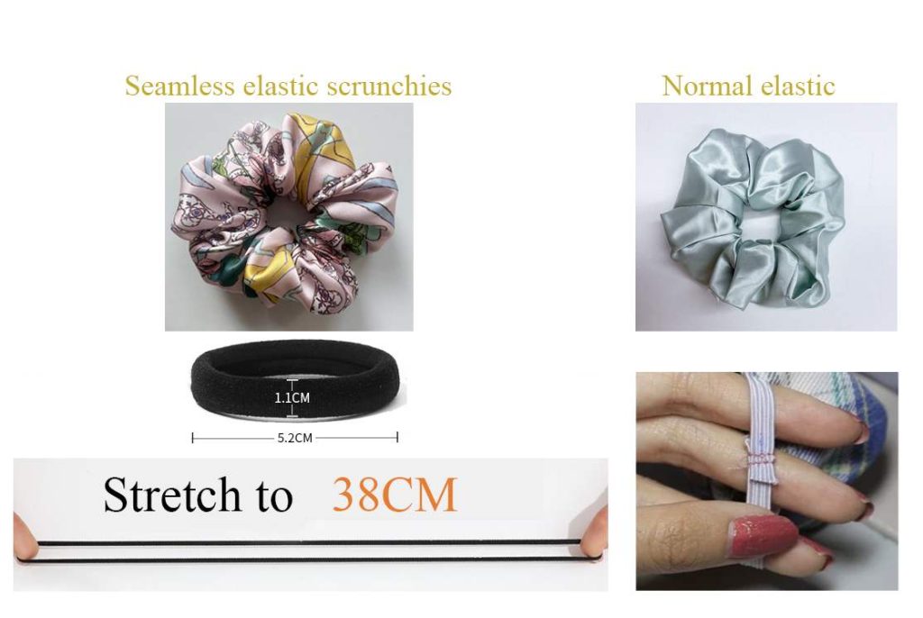 dimensione scrunch seta