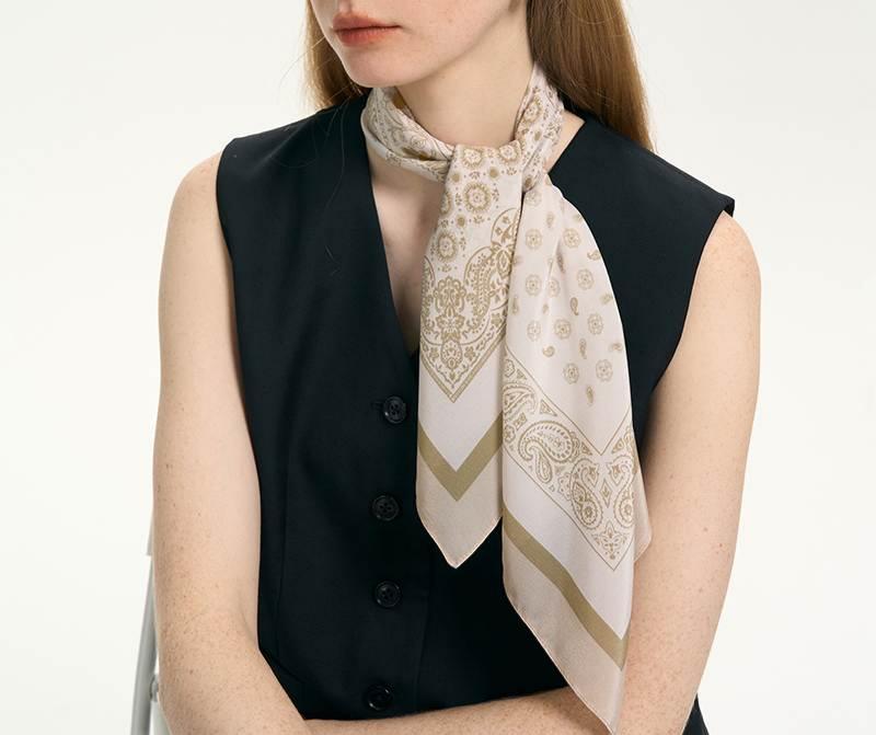 Printed silk CDC scarf-18