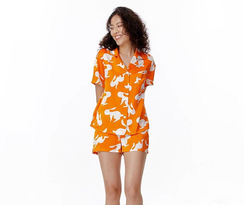 silk pajama top01