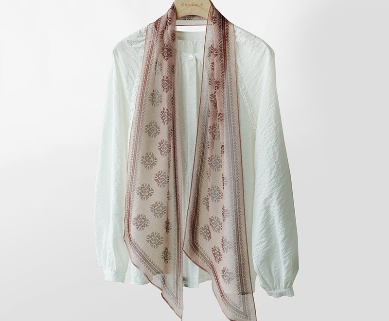 custom silk scarf printing