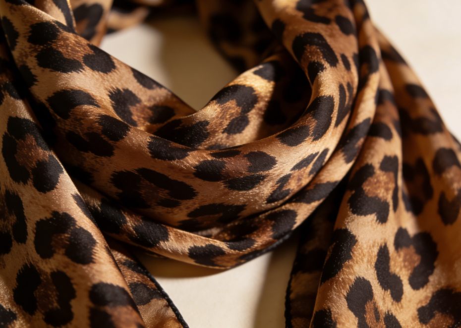 leopard print neck scarf(1)